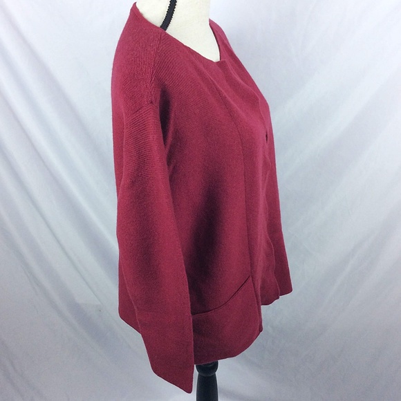 PureJill by J Jill Open Cardigan Sweater Womens Size SP Wool Blend - Picture 3 of 7